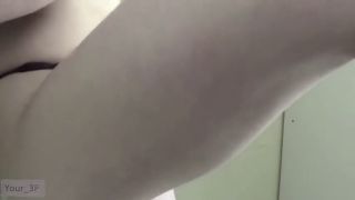 Verified Amateurs Beautiful woman with smooth white skin takes off her gym clothes, opens her legs n touches her pussy-9