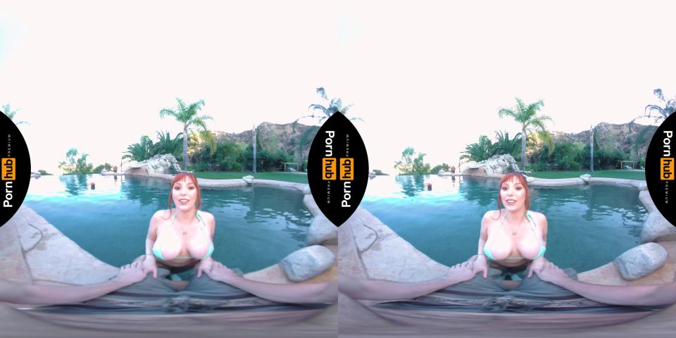 VR 180  Lauren Phillips  Poolside Fuck