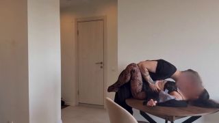 Real Couple Сводная сестра пришла в мини юбке, не удержался и отшлпал е, кремпай в финале-1