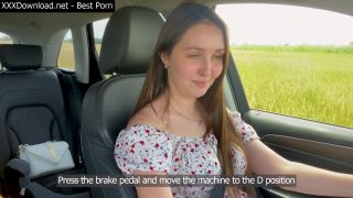 StepMom Sex With StepSon In The Cars - Public-1