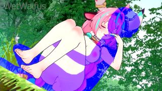 Wet Waifus - Varesa takes you to the Forest for Private Sex - Genshin Impact Hentai-7