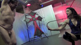 video 43 DomNation – EVERY STRIKE MAKES HIM BLEED FULL VERSION. Starring Cybill Troy - corporal punishment - smoking romantic femdom-2