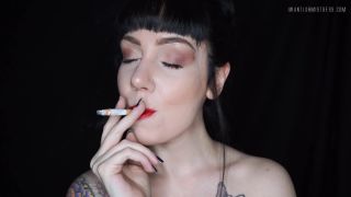 Goddess Isabel - Brunette Goddess Smoking-8