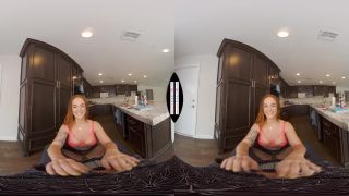Siri Dahl  Your wifes friend Siri Dahl fucks YOU in the kitchen  VR-1