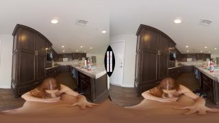Siri Dahl  Your wifes friend Siri Dahl fucks YOU in the kitchen  VR-2