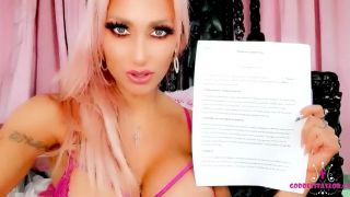 GoddessTaylorKnight Blackmail-fantasy Consent Contract - Blackmail Fantasy-0