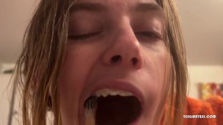 Giantess Smokes Men (Smoking)-9