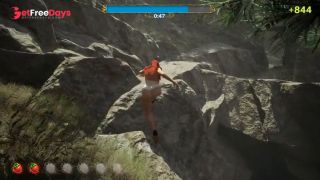 wolf with big dick caught little red riding hood and stretches her holes-3