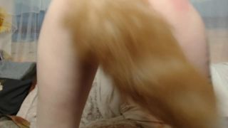 ManyVids presents Arabella Fae in Creamy Red Pup - arabella_fae - teen -1