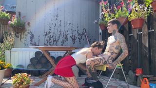 Vallery Ray - Invited a real prostitute in fishnet tights to cottage and fucked hard 1080P - Russian prostitute-3