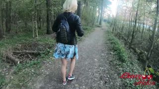 PUBLIC SEX IN NATURE HOT CUMSHOT /CherryAleksa-0