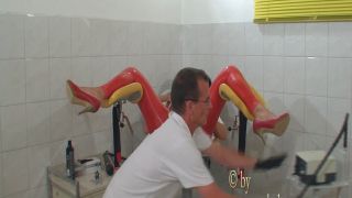 Asscunt gaping open illuminated.-0