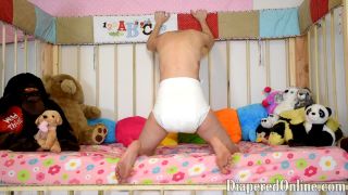 Diaperedonline2Pookie Pookie Punished on Changing Table-7