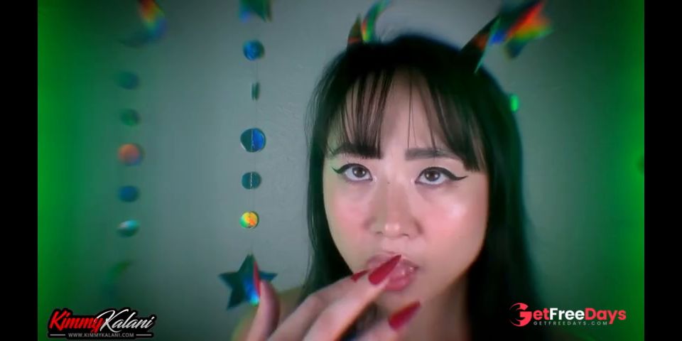 [GetFreeDays.com] Succubus Breaks In and Drains You -ASMR Lens Licking- Kimmy Kalani Adult Film July 2023