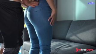 Jeans Girl with Big Ass Invite Me to Her Villa for Rough Fuck-0