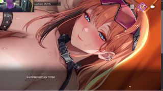 ShadowDirack2003 - Masturbación con mujer musculosa / Juegos Nutaku / Hercules de AEONS ECHO-1