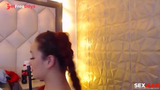 Skinny Girl Fucks Her Ass With A Dildo And Then Rides Another Dildo-5