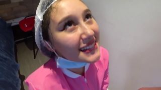 Doctor Doctor checks my dick for strength and suck all my cum-9