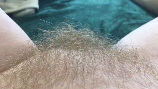 Sensual Lotuses - Blonde Pussy Hair Bush Close up.-2
