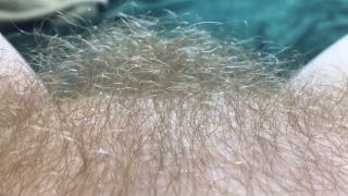 Sensual Lotuses - Blonde Pussy Hair Bush Close up.-5