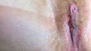 Sensual Lotuses - Blonde Pussy Hair Bush Close up.-7