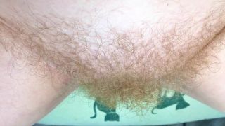 Sensual Lotuses - Blonde Pussy Hair Bush Close up.-8