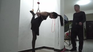 china rope bondage shibari ballgag suspension-6