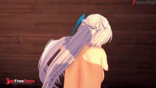 Belfast on bikini hard fucked on the pool  4  Azur Lane  Full and POV on patreon Fantasyking3-2