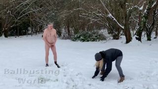 online adult clip 48 blood fetish porn femdom porn | Ballbusted In The Snow By Nikki Whiplash | nikki whiplash-4