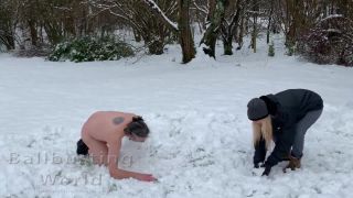 online adult clip 48 blood fetish porn femdom porn | Ballbusted In The Snow By Nikki Whiplash | nikki whiplash-9