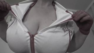 Mature_boobs - Mature bbw of the nurse cries and shows its big natural sagging boobs-3