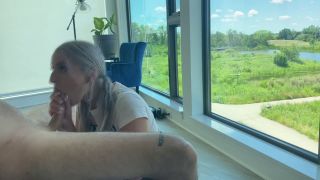 Making My Boyfriend Cum In My Mouth Public View 1080p-6