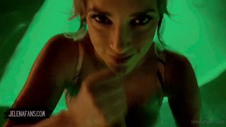 Jelena Jensen – BG BJ in the Pool at Night.-4