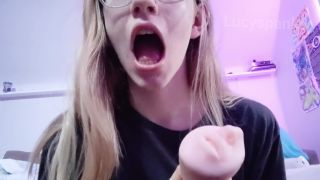 free adult video 21 LucySpanks – Horny Sister Finds Ur Fleshlight - femdom joi - pov hot feet fetish-1