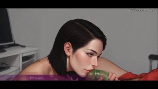 PORN GAME 4U - Mila AI - Liz got horny when she saw the handsome security guard - aDDont - by Porn Game 4U-0