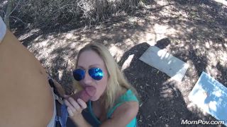 Blonde MILF nature walk  anal-6