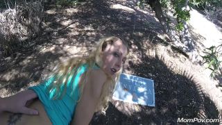 Blonde MILF nature walk  anal-8