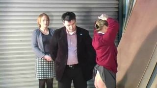 Woodwork Lesson - John, Catherine Corbett, Miss Smith.-5