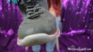 free porn video 3 MistressLucyXX — Sneaker Freak, foot fetish tease on masturbation porn -5