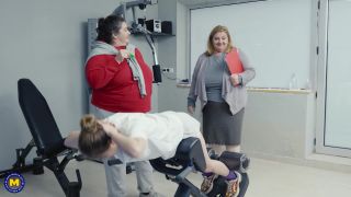online clip 20 deep fuck anal big ass Edina - The BBW evil stepmoms Jana and Edina are back to teach hot young Maya a very special lesson (Full HD), hairy on old/young-1
