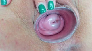 Andradahot Fingering my Cervix closeup webcam (Fisting porn videos)-2