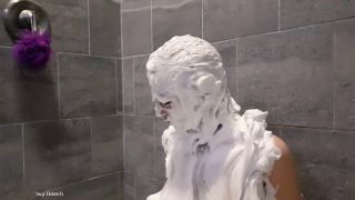 Sage Eldritch Pied Face WAM Shaving Cream Pies (Creampie)-1