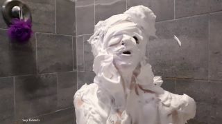 Sage Eldritch Pied Face WAM Shaving Cream Pies (Creampie)-5