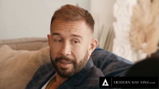 Ember Snow - MODERN-DAY SINS - Busty Filipina Ember Snow Lures Therapist Liv Revamped For 3-Way With Her Husband!-1
