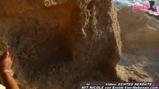 Erocom Lonely German tourist spontaneously fucks with a guy on the beach-0