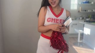 Video POV Nerd Cums On Korean Cheerleader s Braces For Doing Her Ho...-1