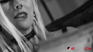 Lingerie Robin Coffins in Claxxxic Black and White Tease Video-3