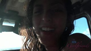 Sophia Leone  You fuck Sophia in the car and she eats your cum-6