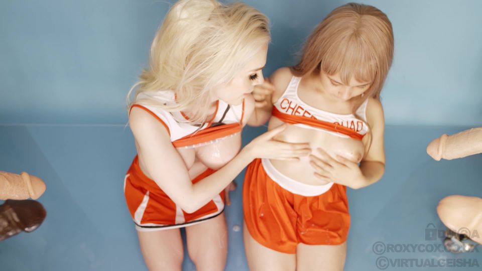 online video 38 Cheerleaders Take Bukkake From Team 2160p – Virtual Geisha ,Roxy Cox - facial and bukkake - cumshot premium bukkake full