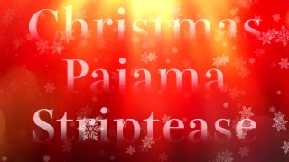 online adult clip 21 The Mistress B – Christmas Pajama Striptease | fetish | femdom porn code fetish-0